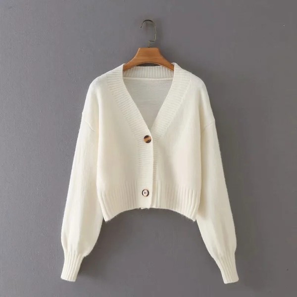 Lühike sügisvest nööpide ja sügava spitsikaelusega