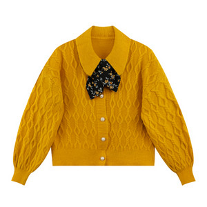 Naiste vabaaja kardigan lühike lai mudel