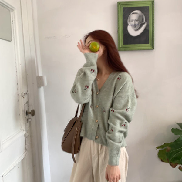 Cardigan de dama modern cu broderie