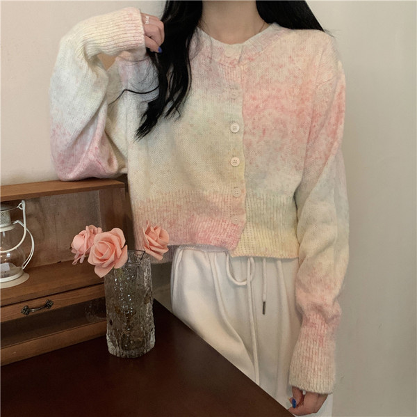 Cardigan de dama elegant model simplu cu decolteu oval