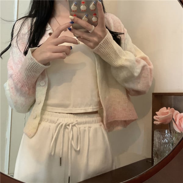 Cardigan de dama elegant model simplu cu decolteu oval