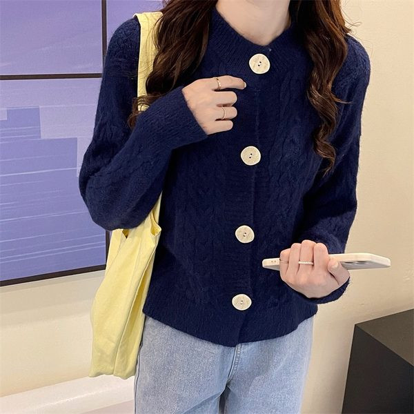 Cardigan de dama model simplu cu decolteu oval