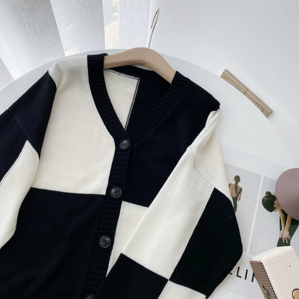 Stiilne naiste kardigan pikk lai mudel