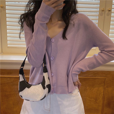 Vesta de dama cu decolteu spitz model uni