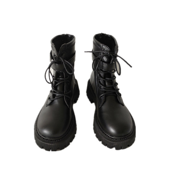 Cizme de dama cu catarame-stil retro