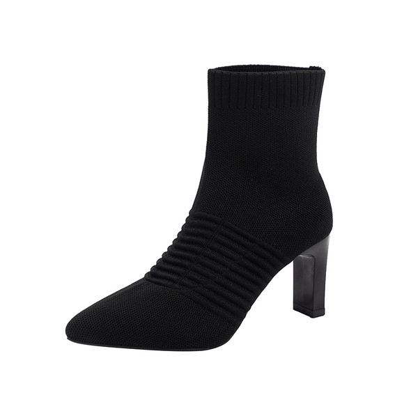 Vabaaja naiste saapad tüüpi sokk - terava otsaga mudel