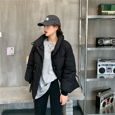 Moodne naiste lühike paeltega jakk