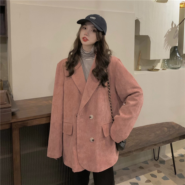 Palton subtire de dama modern model larg cu nasturi