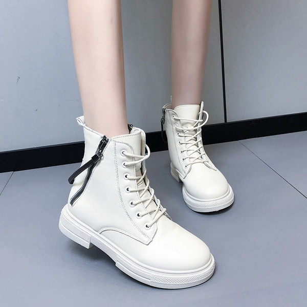 Eko bőrből készült alkalmi női csizma cipzárral