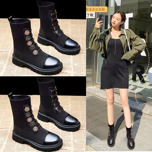 Modernūs moteriški batai iš eko odos plokščiu padu ir raišteliais