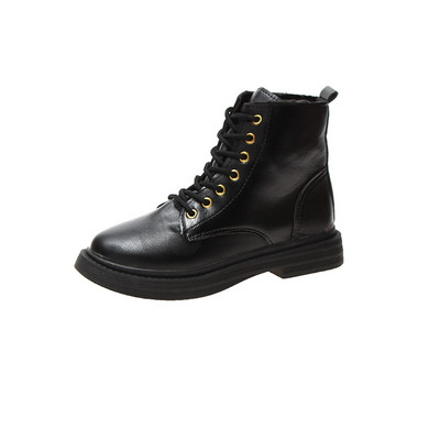 Naiste paelte ja lameda tallaga nahast saapad