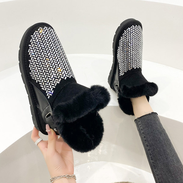 Casual γυναικείες μπότες από οικολογικό σουέτ 