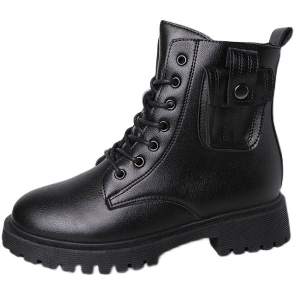 Moderne muške čizme s grubim potplatom - dvije boje