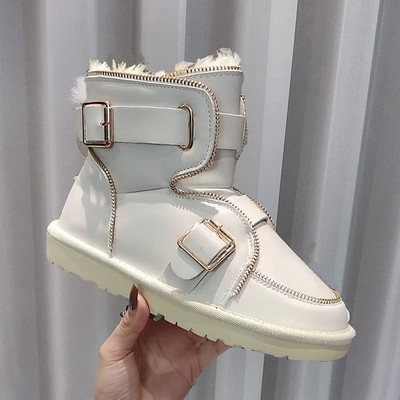 Kolmes värvitoonis pandlaga ja kunstnahast naiste saapad