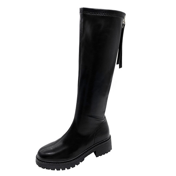 Modern női csizma sima modell