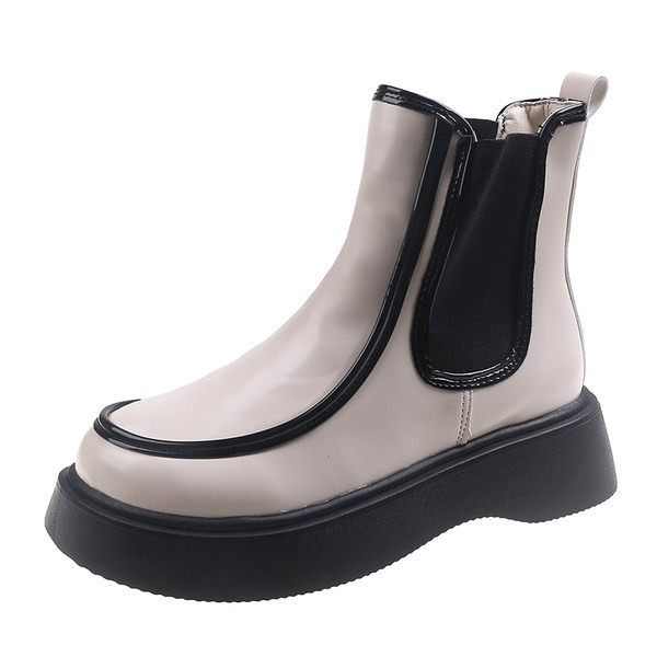 Ženske čizme od eko kože sa ravnim đonom