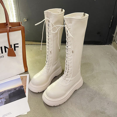 Naiste paeltega nahast saapad