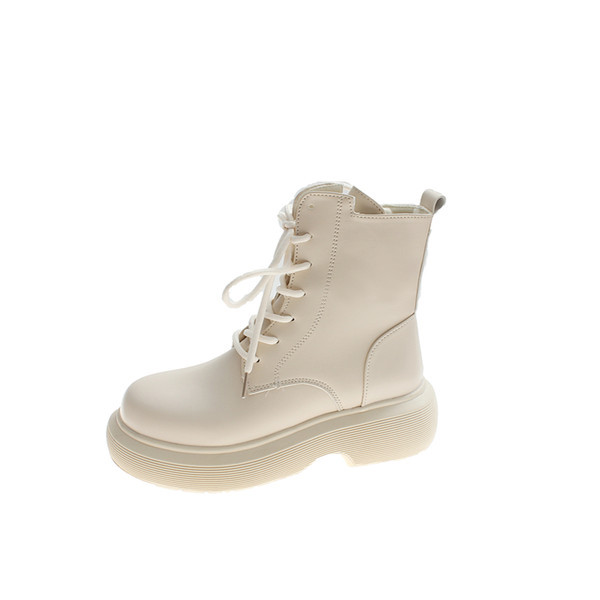 Ležerne čizme s vezicama i patentnim zatvaračem