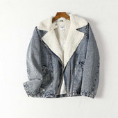 Őszi farmerdzseki béléssel