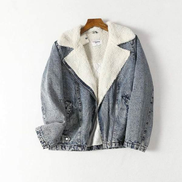 Őszi farmerdzseki béléssel