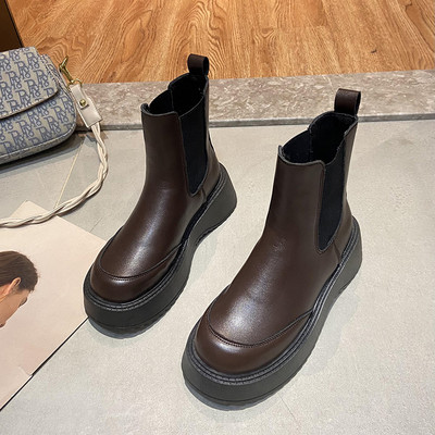 Cizme de dama cu talpa plata si elastic