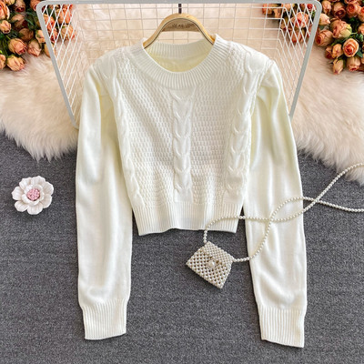 Pulover casual dama cu decolteu oval - mai multe culori