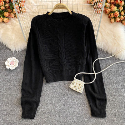 Pulover casual dama cu decolteu oval - mai multe culori