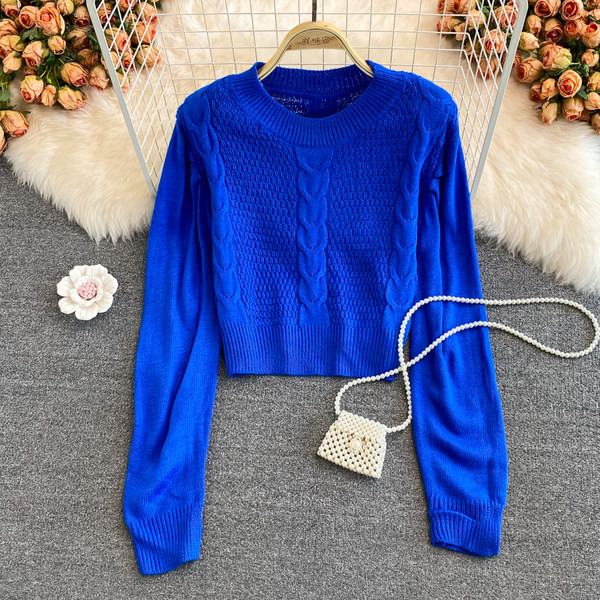 Pulover casual dama cu decolteu oval - mai multe culori