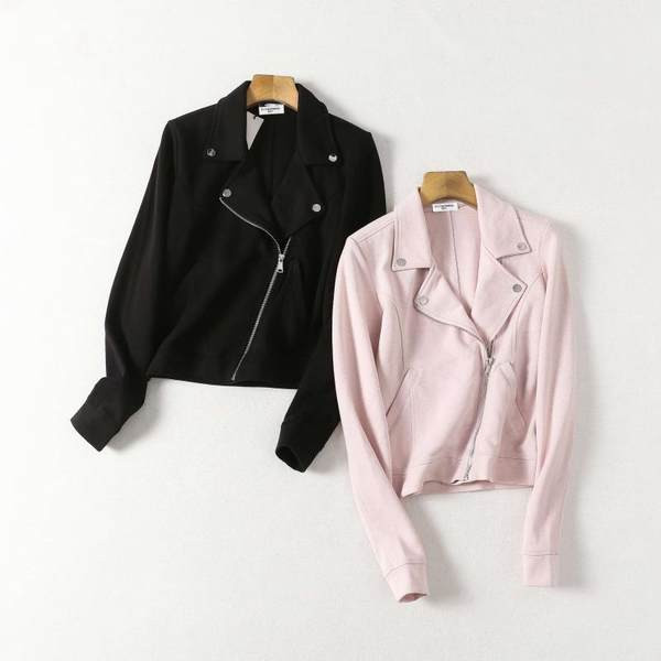 Pripijena jakna s patentnim zatvaračima - asimetrično kopčanje