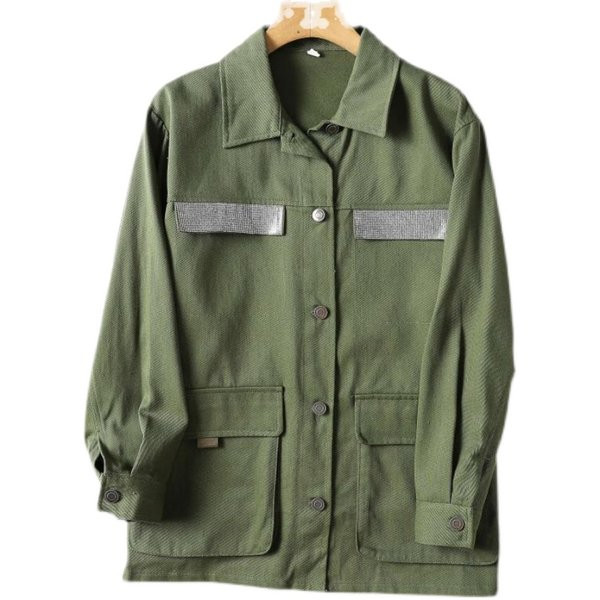 Sügisjope tüüpi taskutega jakk