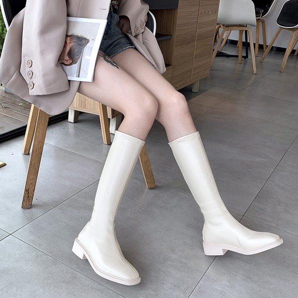 Ženske čizme sa debelom petom 4 cm