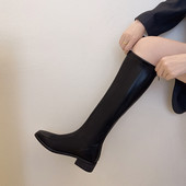 Modern női csizma-tiszta modell