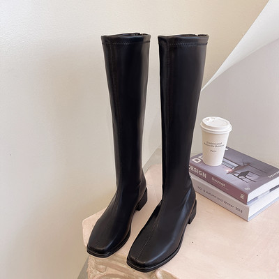 Modern női csizma-tiszta modell