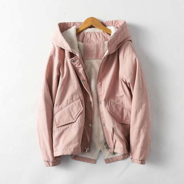 Kratka parka jakna s toplom postavom