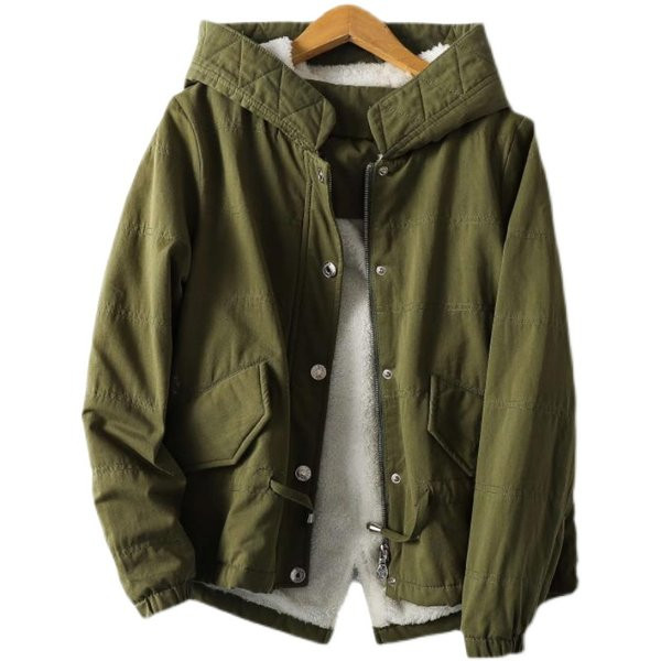 Kratka parka jakna s toplom postavom