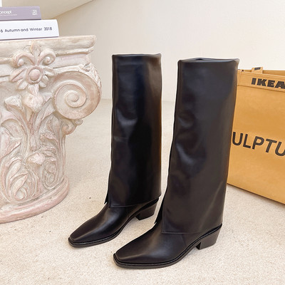 Jelenlegi csizma hegyes modell 5 cm sarokkal