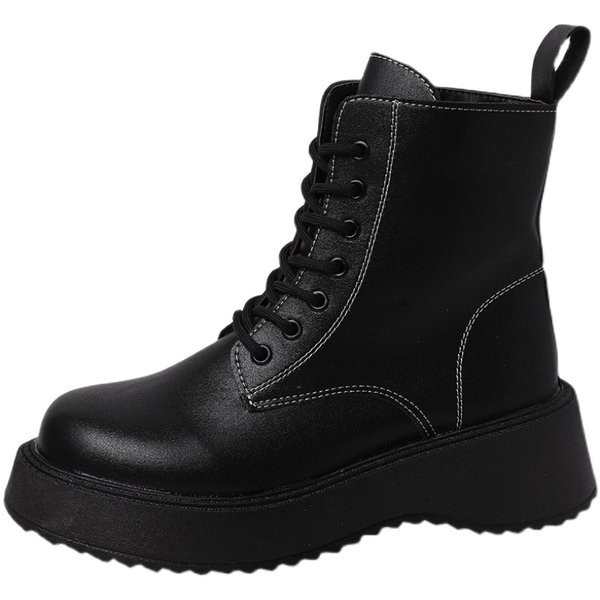 Uus mudel paksu tallaga nahast naiste saapad