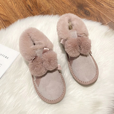 Alkalmi női csizma lapos talppal és pehellyel