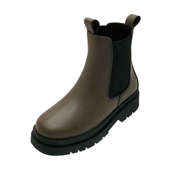 Új bőrcsizma modell szürke és fekete színben