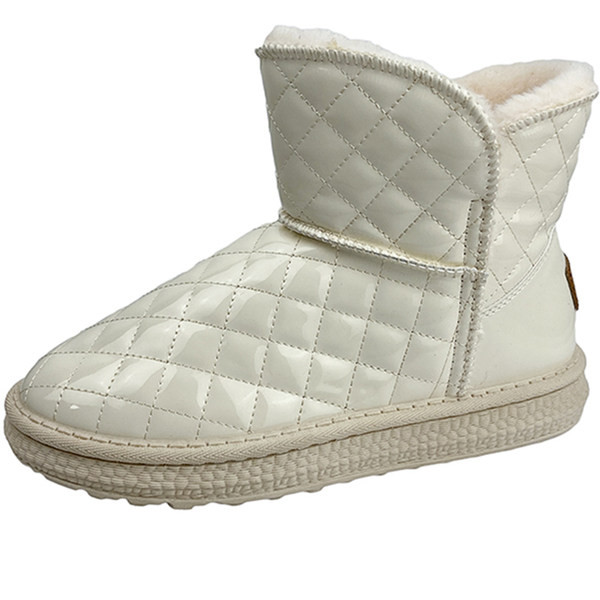 Női alkalmi csizma meleg béléssel