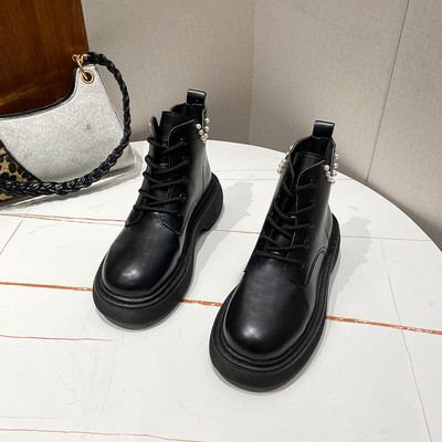 Ženske ležerne čizme sa biserima - dva modela