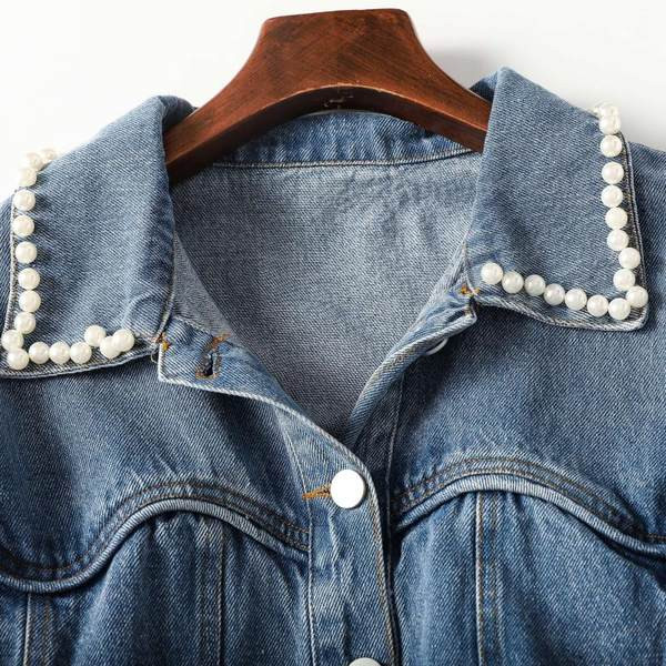 Alkalmi farmerdzseki gyöngyökkel