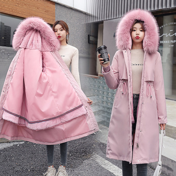 Új modell hosszú kabát kapucnival