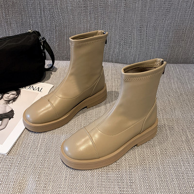 Női tiszta csizma új modellje - öko bőrből