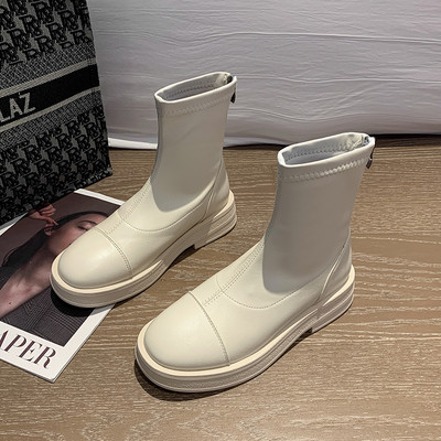 Női tiszta csizma új modellje - öko bőrből