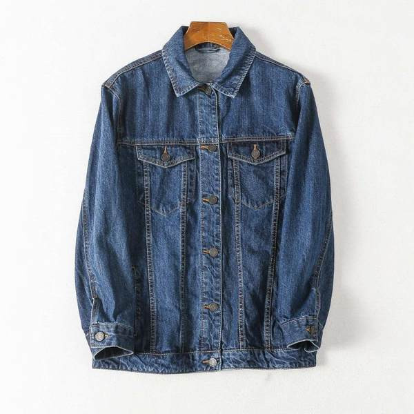 Női farmerdzseki sima modell