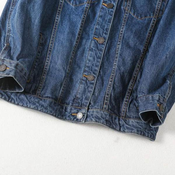 Női farmerdzseki sima modell