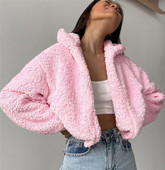 Ženska perna jakna sa patentnim zatvaračem u tri boje