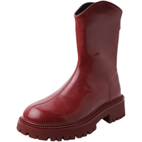 Moodsad krobelise tallaga saapad naistele