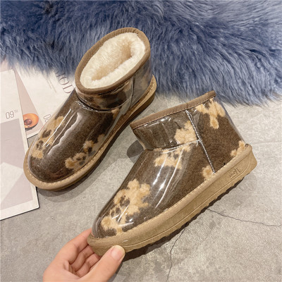 Női alkalmi csizma meleg béléssel - három színben